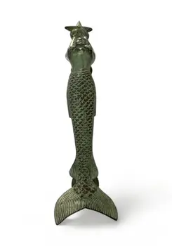 Mermaid Brass Door Handle
