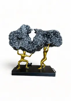 Erosion Figure On Base - Medium