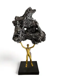 Erosion Figure On Base - Small