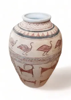 Hand-Painted Gaya Cyprus Animal