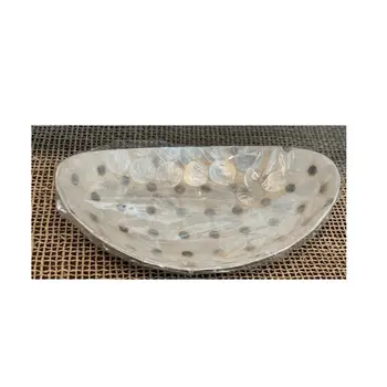 Bali Wooden Polkadot  Bowl