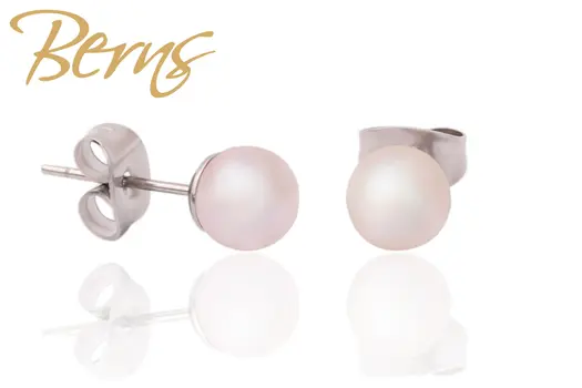 Ohrringe/Ohrstecker Perle CARIE 5818-PEWHPR 6mm