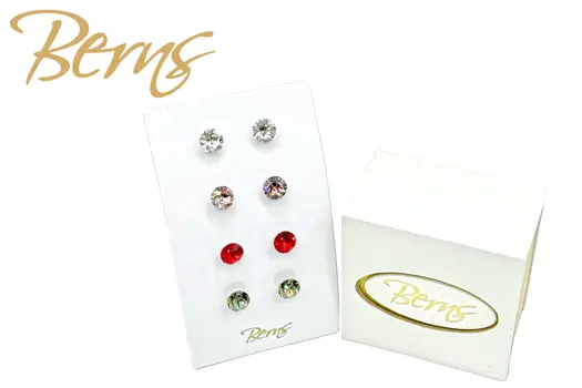8 stk XIRIUS Ohrringe mit halter (display)