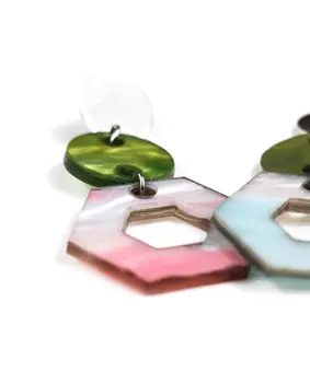 Pendientes Bizuwayne: Añade un Toque de Magia y Color a tu Estilo con Estos Accesorios Inspirados en el Amanecer