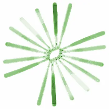 5 Inch Glow Stick Green