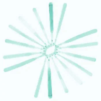 5 Inch Glow Stick White