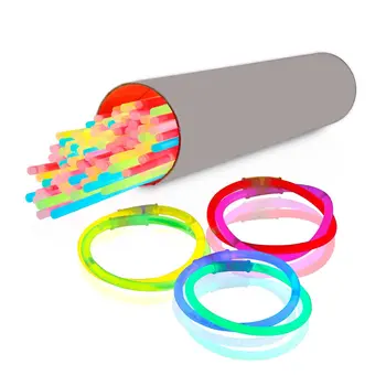 Glow Bracelet Assorted Tube of 100