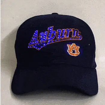 Auburn Tigers Flashing Fiber Optic Cap