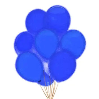 LED Balloons Five Pack Blue