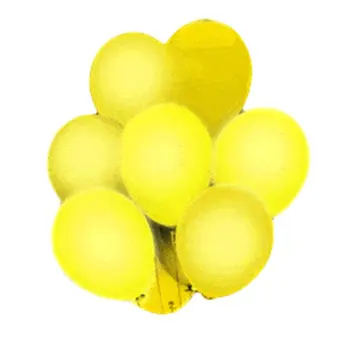 LED Balloons Five Pack Yellow