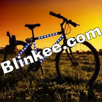 Bike Frame LED Strip Tape Blue