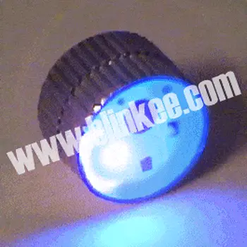 Blue White Magnetic Clasp Flashing Body Light Lapel Pins