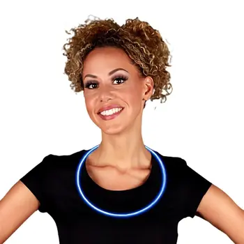 Glow Necklace Blue Tube of 25