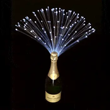 Bottlebeams Fiber Optic Bottle Spray White