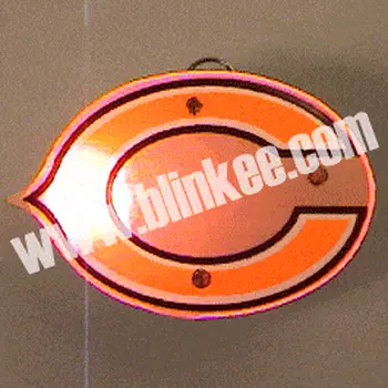 Chicago Bears Officially Licensed Flashing Lapel Pin