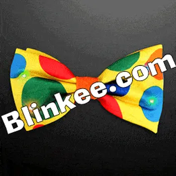 Colorful Clown Bow Tie