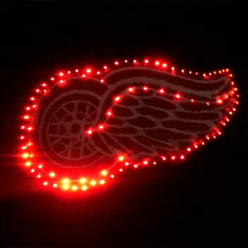 Detroit Red Wings Flashing Fiber Optic Cap