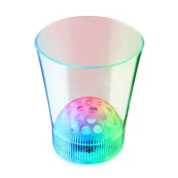 Disco Ball Prism LED Rocks Glass