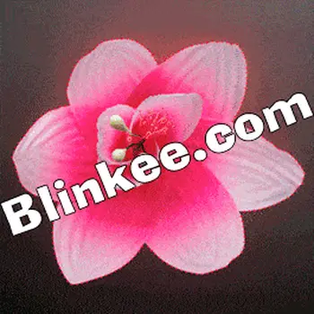 Fiber Optic Tea Light Flower