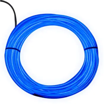 Electro Luminescent Wire 7 Foot Blue
