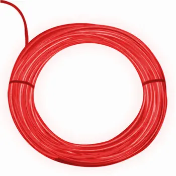 Electro Luminescent Wire 12 Foot Red