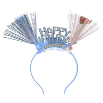 Fiber Optic Happy Birthday Headband