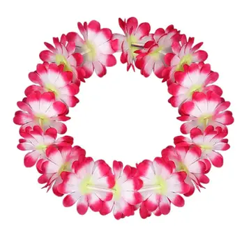 Light Up Hawaiian Lei Headband Pink