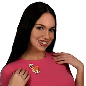 Rudolph the Reindeer Flashing Blnky Body Light Lapel Pins