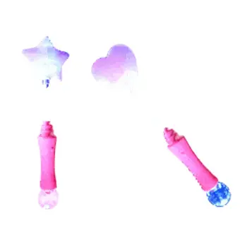 LED Shake It Off Heart and Star Wands Assorted
