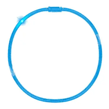 LED Tube Necklace Blue