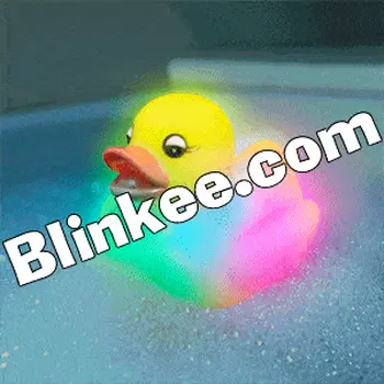 Floating Flashing Rubber Duck