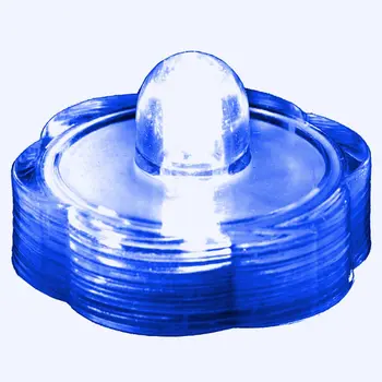 Submersible Floral LED Light Blue