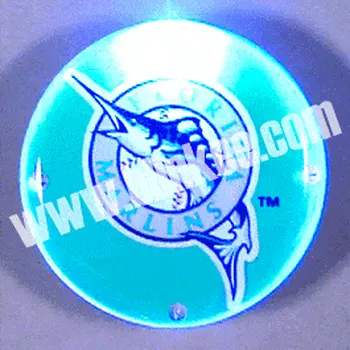 Florida Marlins Officially Licensed Flashing Lapel Pin