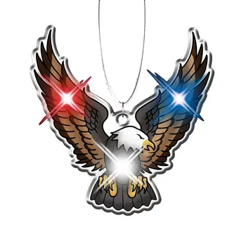 Eagle Necklace Flashing Body Light Lapel Pins