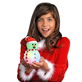 Color Changing Snowman Light Up Christmas Decoration