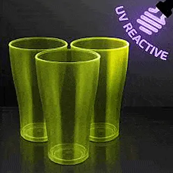 Glow In The Dark Glass Yellow