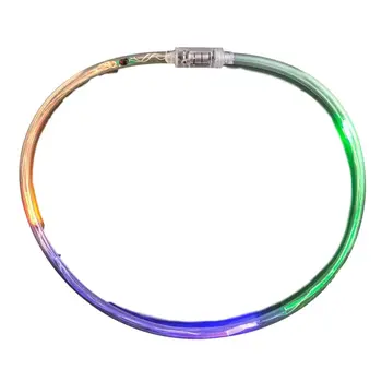 Mardi Gras Light Up Tube Necklace