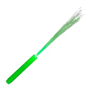 Green Fiber Optic Wands with Jade LEDs