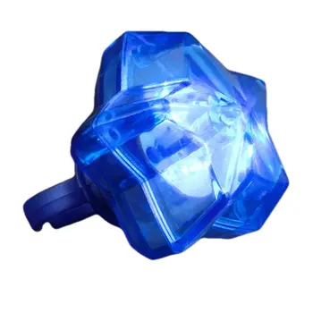 Huge Gem Star Ring Red White Blue Pack of 24