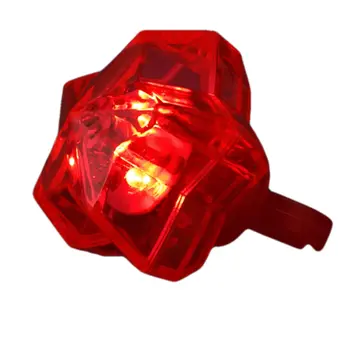 Huge Gem Star Ring Red White Blue Pack of 24