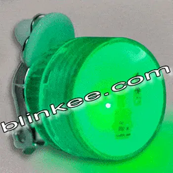 Jade Pink Clip Flashing Body Light Lapel Pins