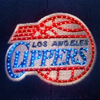 Los Angeles Clippers Flashing Fiber Optic Cap