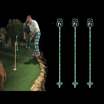 LED 38 Inch Green Flag Stick