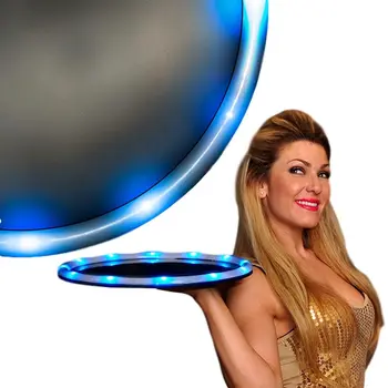 Flashing Serving Tray Blue