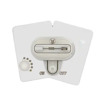 Blackjack Flashing Body Light Lapel Pins