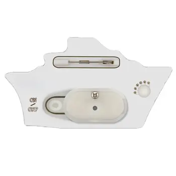 Cruise Ship Flashing Body Light Lapel Pins