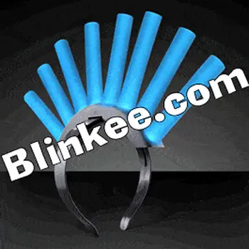 LED Foam Stick Mohawk Blue