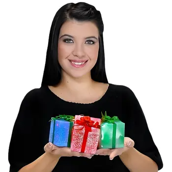 Slow Color Changing 2.7 Inch Mini Gift Box