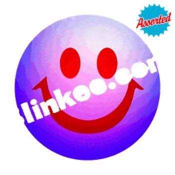 LED Smiley Face Bouncy Ball