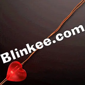 LED String Lights with Red Hearts